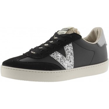 VICTORIA BASKET BERLIN GLITZER SNEAKER 1126185 NEGRO