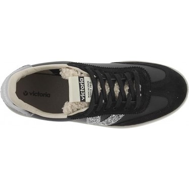 VICTORIA BASKET BERLIN GLITZER SNEAKER 1126185 NEGRO