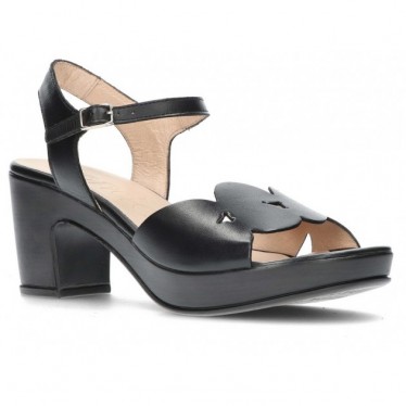 SANDALIA WUNDER F5880 PERGAMENA NEGRO
