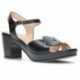 SANDALIA WUNDER F5880 PERGAMENA NEGRO