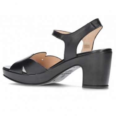 SANDALIA WUNDER F5880 PERGAMENA NEGRO