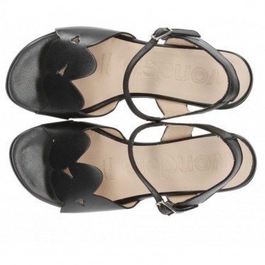 SANDALIA WUNDER F5880 PERGAMENA NEGRO