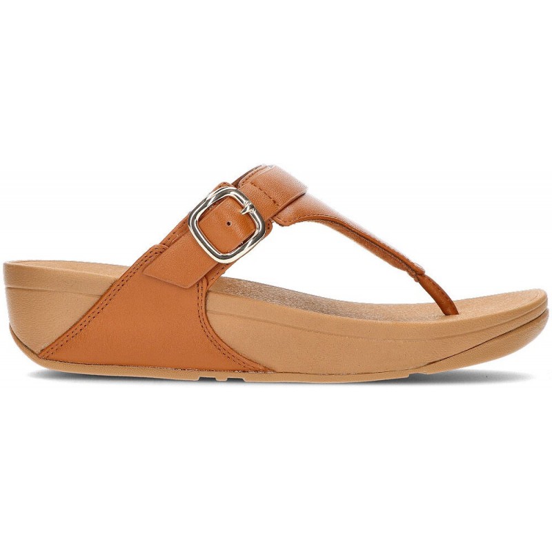 LULU VERSTELLBARE FITFLOP SANDALEN TAN