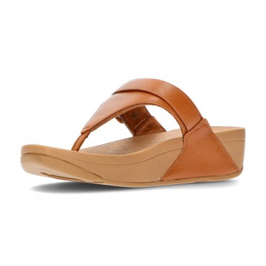 LULU VERSTELLBARE FITFLOP SANDALEN TAN