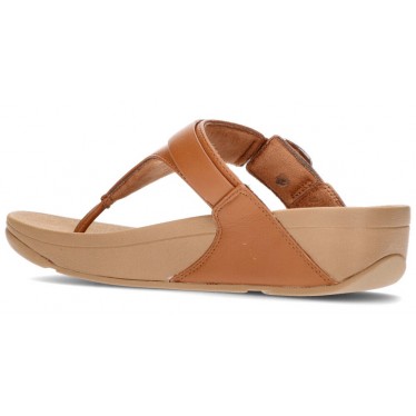 LULU VERSTELLBARE FITFLOP SANDALEN TAN