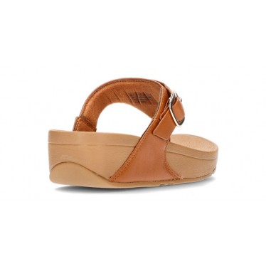 LULU VERSTELLBARE FITFLOP SANDALEN TAN