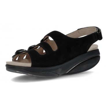 MBT KORA W SANDALEN BLACK_NUBUCK