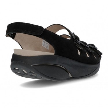 MBT KORA W SANDALEN BLACK_NUBUCK