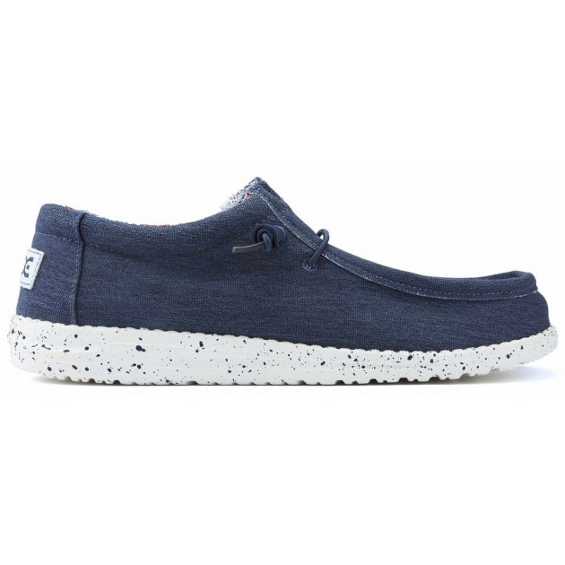 SCHUHE DUDE WALLY STRETCH M 11038 BLUE SCHUHE DUDE WALLY STRETCH M 11038 BLUE
