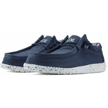 SCHUHE DUDE WALLY STRETCH M 11038 BLUE