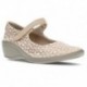 ARCOPEDICO ELASTIC WEDGE MANOLETINES W. BEIGE