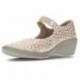 ARCOPEDICO ELASTIC WEDGE MANOLETINES W. BEIGE