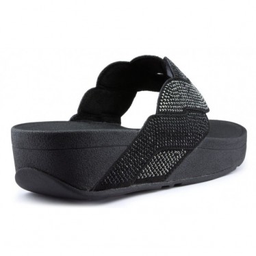 FITFLOP PAISLEY ROPE TOE THONGS Sandalen BLACK