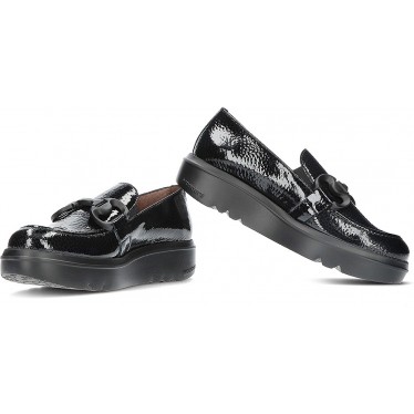 WONDERS CARIBOU LOAFERS A-2821 NEGRO