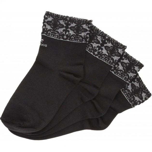 BLUMIGE SOCKEN CA012 BESTICKT BLACK BLUMIGE SOCKEN CA012 BESTICKT BLACK