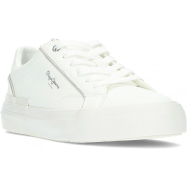 SNEAKER PEPE JEANS ALLEN BASIC W PLS31563 WHITE