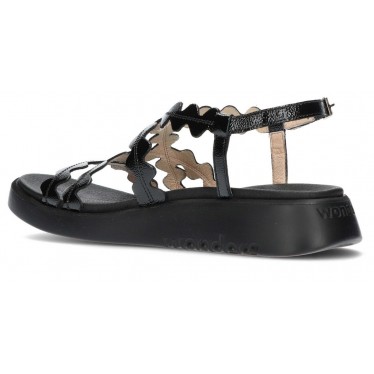 SANDALEN WONDERS QUEEN C-6510 NEGRO