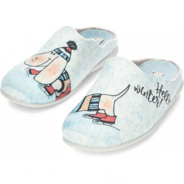 VULLADI 4206 HALLO WINTER SLIPPER CRUDO