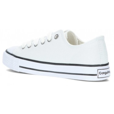 SNEAKERS AUS CANVAS CONGUITO 28301 BLANCO