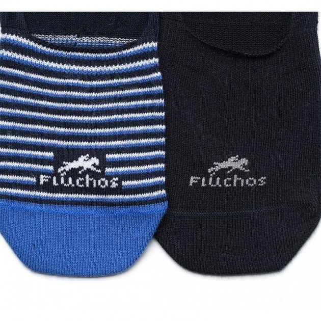FLIEßENDE SOCKEN CA0002 BLUE_BLACK FLIEßENDE SOCKEN CA0002 BLUE_BLACK