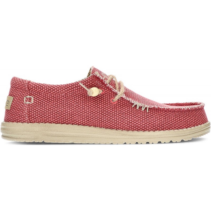 DUDE WALLY SOX M SCHUHE RED