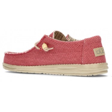 DUDE WALLY SOX M SCHUHE RED