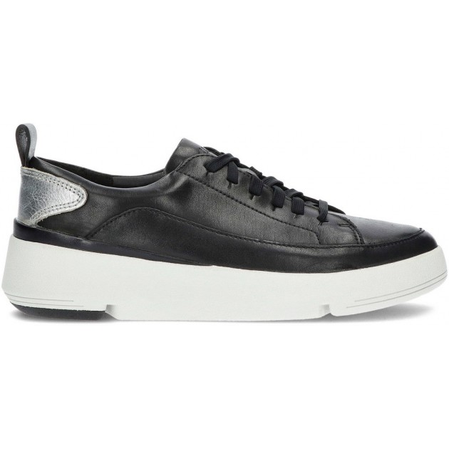 CLARKS SNEAKERS AUS SPITZE TRI FLASH BLACK