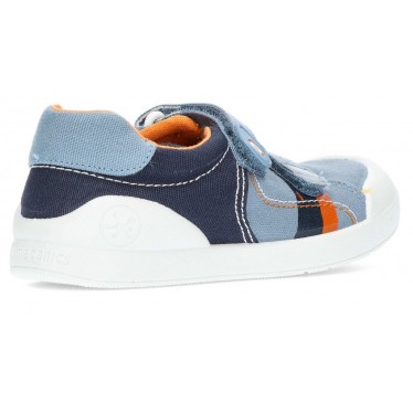 SPORT BIOMECANICS PIQUE 222281-A BLUE_ORANGE