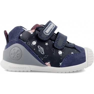 BIOMECANICS-STIEFEL MIT GALAXY-PRINT 231129-A AZUL_MARINO