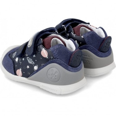 BIOMECANICS-STIEFEL MIT GALAXY-PRINT 231129-A AZUL_MARINO