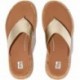 FITFLOP FT7 F-MODE LTH SANDALEN PLATINO