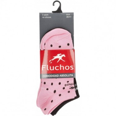 BLUMIGE SOCKEN UND STRÜMPFE CA011 BLACK_PINK