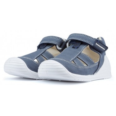 Sandalen BIOMECANICS LEINWAND BABY AZAI AZUL_MARINO