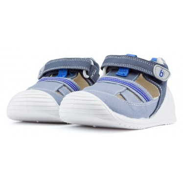 BIOMECANICS CANVAS MAX CANVAS Sandalen AZUL_MARINO