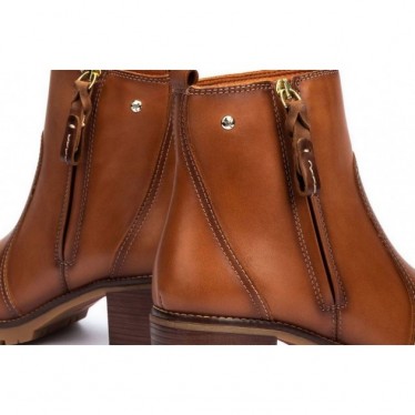 PIKOLINOS PLAIN ANKLE BOOTS W7H-8632 BRANDY