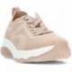 CLARKS CIRCUIT TIE SNEAKERS PEACH