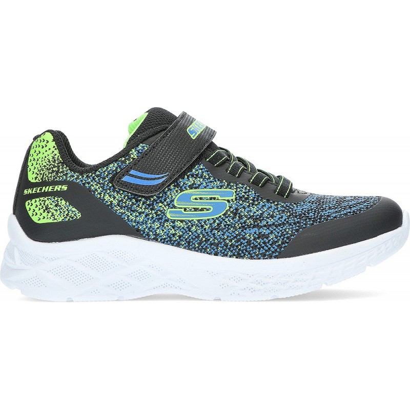 SKECHERS 403920 MICROSPEC II SNEAKERS BLUE_LIME