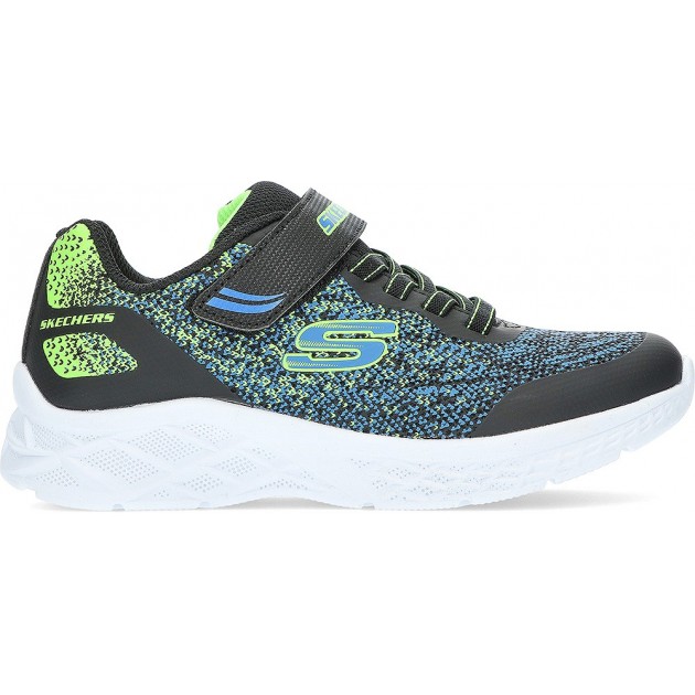 SKECHERS 403920 MICROSPEC II SNEAKERS BLUE_LIME