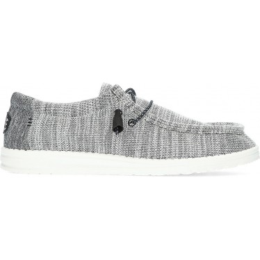 DUDE WALLY STRETCH-SCHUHE GRIS