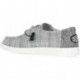 DUDE WALLY STRETCH-SCHUHE GRIS