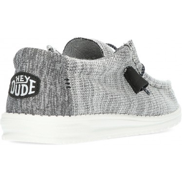 DUDE WALLY STRETCH-SCHUHE GRIS