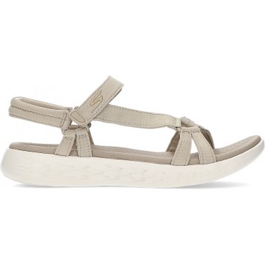SANDALEN SKECHERS ON THE GO 15316 NATURAL