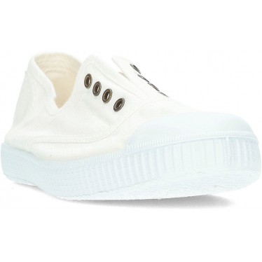 VICTORIA SNEAKERS 106623 ENGLISCHES LEINWAND BLANCO