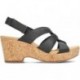 CLARKS GISELLE SANDALEN BLACK