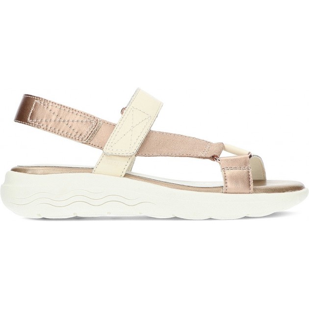 SANDALE GEOX SPHERICA D25ADA CREAM SANDALE GEOX SPHERICA D25ADA CREAM