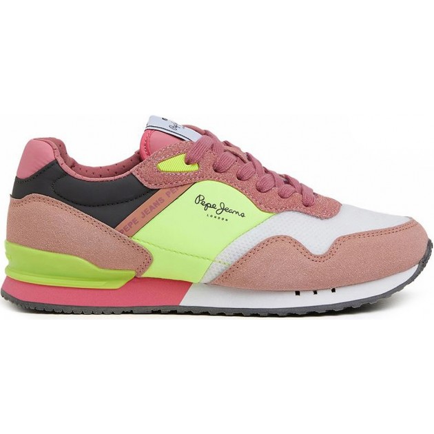PEPE JEANS LONDON MAD PLS31464 SNEAKERS LIME_GREEN PEPE JEANS LONDON MAD PLS31464 SNEAKERS LIME_GREEN