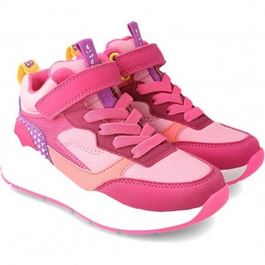 GARVALIN 231851-B VEGANE STIEFEL-SNEAKERS FUCSIA