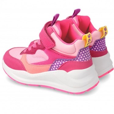 GARVALIN 231851-B VEGANE STIEFEL-SNEAKERS FUCSIA