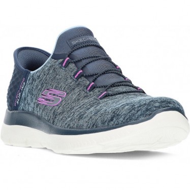 SPORT SKECHERS SLIP-INS 149937 NAVY_PURPLE