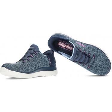 SPORT SKECHERS SLIP-INS 149937 NAVY_PURPLE